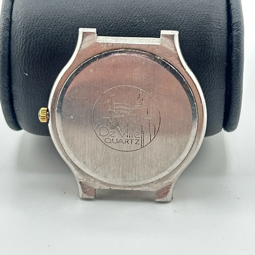 18k Omega De Ville with Date Stainless Steel Quartz Dail #553